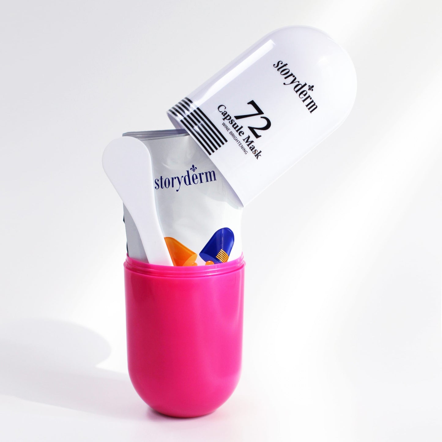 Storyderm - 72 Capsule Mask Wine Brightening - 50ml x 5ea