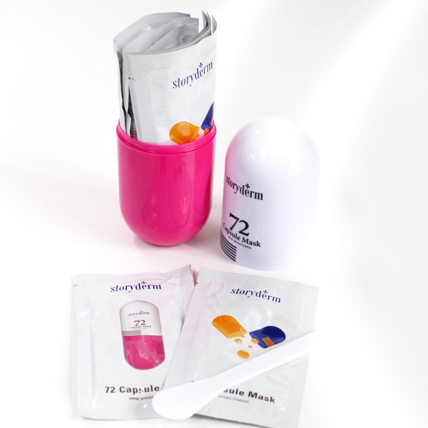 Storyderm - 72 Capsule Mask Wine Brightening - 50ml x 5ea